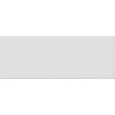 VidaXL Parapet bílý 100 x 35 x 4,5 cm PVC