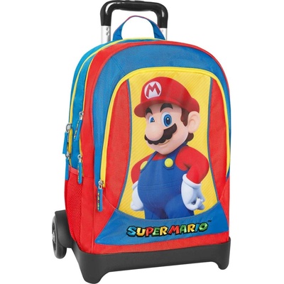 Ученическа раница на колела Super Mario (71848)