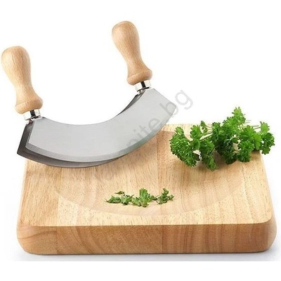 Continenta C3126 - Дъска за рязане за люлеещ се нож 22, 5x22, 5 см каучуков фикус (GG207)