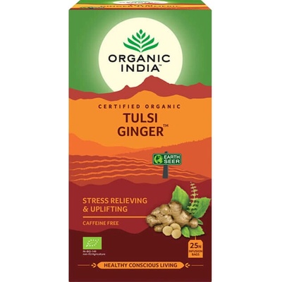 Organic India Tulsi Zázvor 25 vreciek
