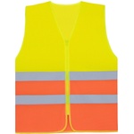 Korntex HI-VIS KXCMZ RHODES / Жилетка с висока видимост от мрежа - HV жълто/HV оранжево S/M (76XCMZagszd)