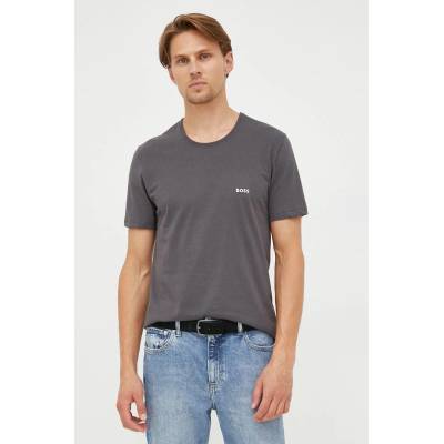 BOSS Памучна тениска BOSS TShirt RN 3P Classic (50475284)