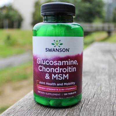 Swanson Glukosamin Chondroitin a MSM 120 tabliet