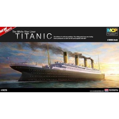 Academy Model Kit loď 14215 The Star liner TITANIC MCP bílá 1:400 – Zboží Dáma