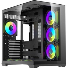 darkFlash C280 Black + 7 fans