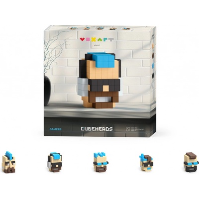 Pixio Voxart – Cubeheads – Gamers, Smart Pixel