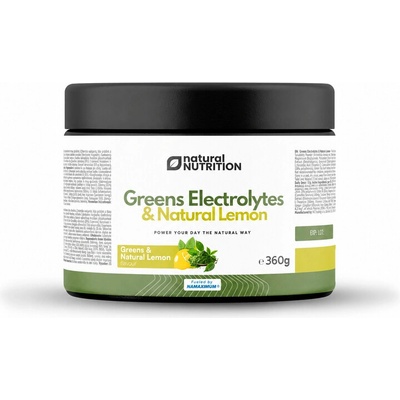 Natural Lemon Greens Elektrolyty 360 g