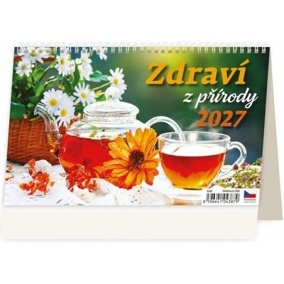 stolní 14denní Zdraví z přírody 22,6cm x 13,9cm, S30-27 2027