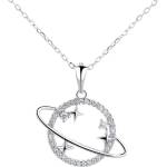 Silenti Jewelry Сребърно колие "Галактика
