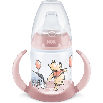 Nuk Чаша със силиконов накрайник за сок NUK - First Choice, Disney, TC, 150 ml, Розова (10215340-Розов)