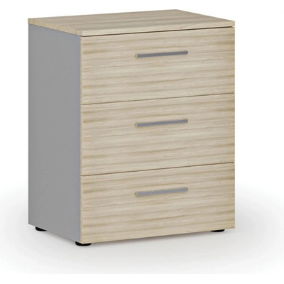 Primo Gray 740 x 600 x 420 mm sivá + dub prírodný
