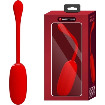 Image 1 of Вибриращо яйце с 12 режима, супер меко - Pretty Love Julius Red (DEBRA01640)