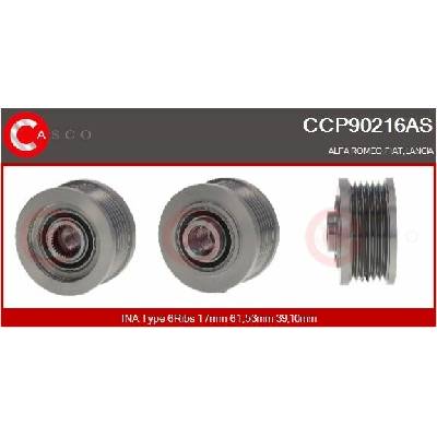 Řemenice, generátor CASCO CCP90216AS
