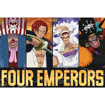 Plagát, Obraz - One Piece - The Four Emperors, 91.5 × 61 cm