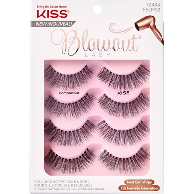 Kiss Blowout Lash Pompadour 4 páry