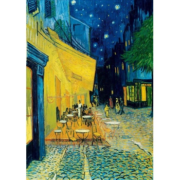Bluebird Puzzle - Puzzle Vincent Van Gogh - Café Terrace at Night, 1888 - 1 000 piese