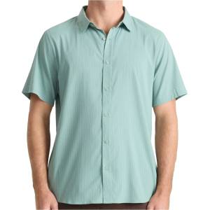 Roark Мъжка риза с копчета Roark Bless Up Shirt - Dusty Green 2 - размер M (033-2936-0612)