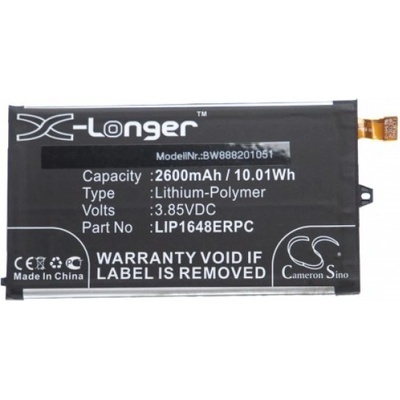 VHBW Батерия за Sony Xperia XZ1 Compact, 2600 mAh (888201051)