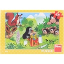 Teddies Krtek a svačina v krabici 27x19x4cm 48 dílků