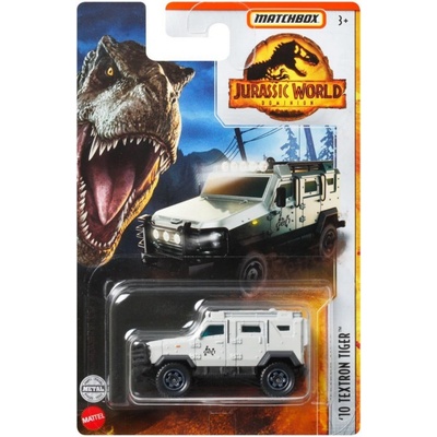 Mattel Matchbox Angličák Jurský svět 10 Textron Tiger