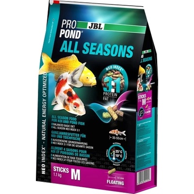 JBL ProPond All Seasons M храна за езерни риби 35-55см - 5.8кг