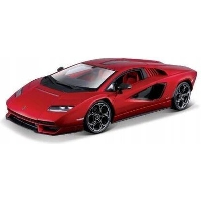 Bburago Lamborghini Countach LPI 800-418-21102 ČERVENÉ AUTO 1:24