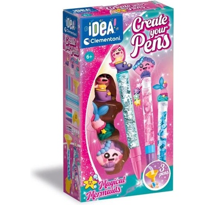 Clementoni IDEA - Създай си оригинална писалка Magical Mermaids