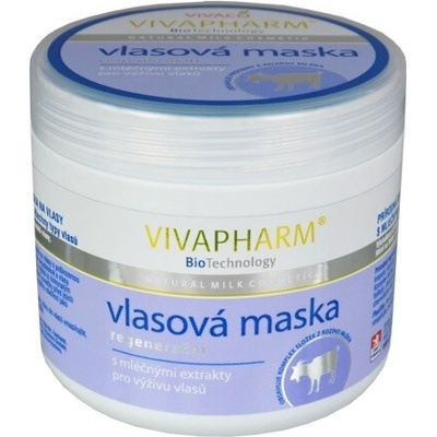 Vivaco VivaPharm Kozia regeneračná vlasová maska ​​600 ml