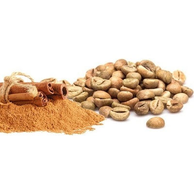 ManuCafe Zelená káva SUPER ŠTÍHLA LÍNIA ŠKORICA mletá 250 g