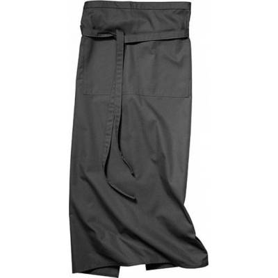 CG Workwear Gastro zástěra Roma odolná proti pomačkání 100 x 100 cm Šedá grafitová 100 x 100 cm CGW1260