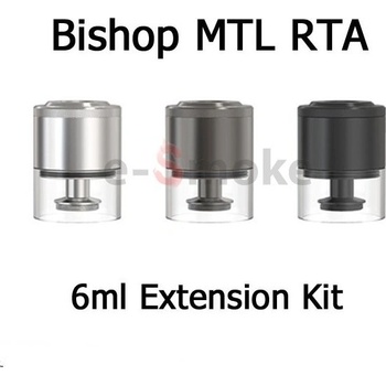 Ambition Mods Bishop MTL RTA Extension Kit - 6ml Black