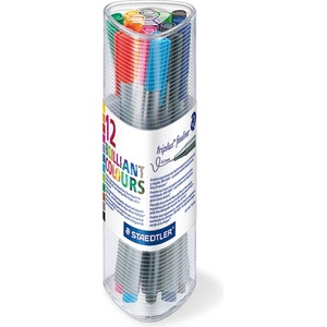 STAEDTLER Комплект тънкописци Staedtler 334, 12 цвята (25418-А)