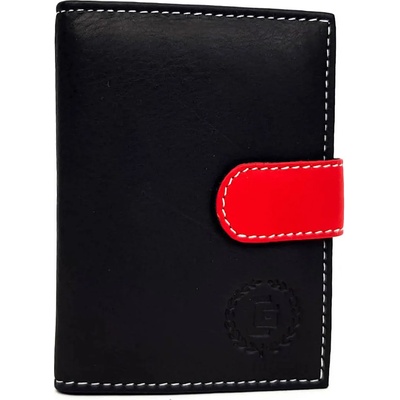 Черен визитник с закопчалка