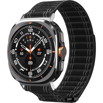Spigen Найлонова каишка за Samsung Galaxy Watch Ultra 2024/2025 (47mm) от Spigen WBF0 - Black (8800283312805)