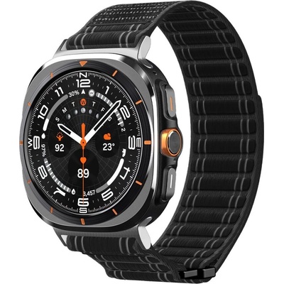 Spigen Найлонова каишка за Samsung Galaxy Watch Ultra 2024/2025 (47mm) от Spigen WBF0 - Black (8800283312805)