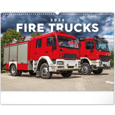 Hasičské vozy nástěnný 2026 – Zbozi.Blesk.cz