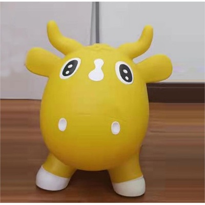 KidZZfarm KidZZfarm: Играчка за скачане "Кравичката Бела" Горчица (KMC150515)