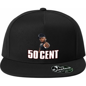 Hoodstyle Rap Toon 50 Cent рап шапка с козиркаHOOD-1578-1 - , размер