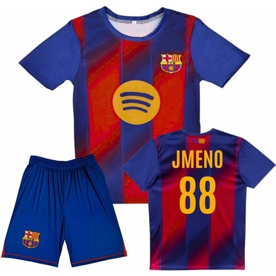 Sport Fotbalový komplet Barcelona styl vlastní potisk modro červený – Zboží Dáma