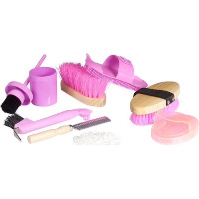 Horze Čištění na koně pro děti Růžová – Zbozi.Blesk.cz