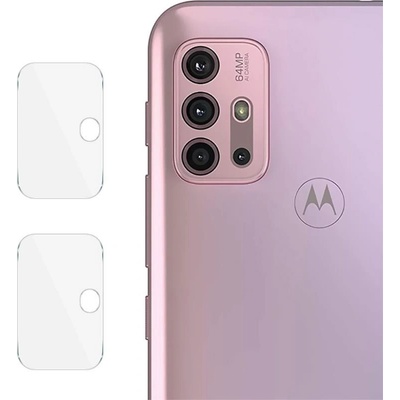 Два броя удароустойчив стъклен протектор за камера марка IMAK за Motorola Moto G10/G30