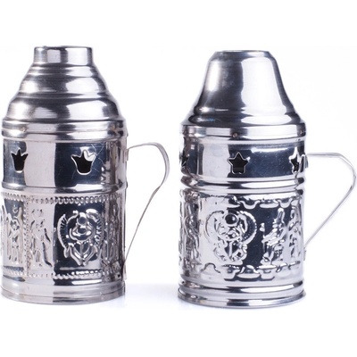 Top Mark Tarbuš 16 cm stříbrný – Zboží Dáma