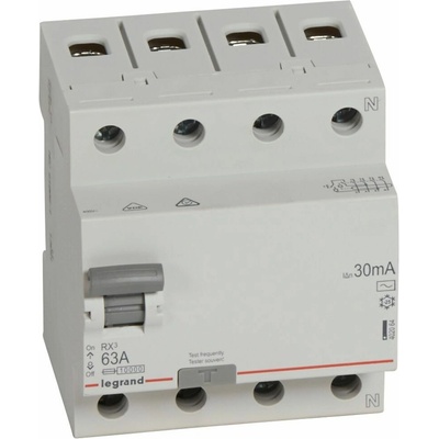 CB Elektro Prúdový chránič RX3 4P 63A 30MA AC