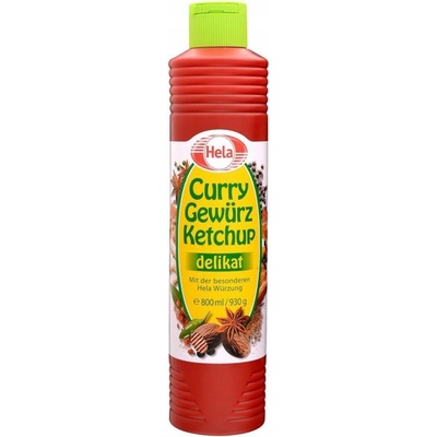 Hela Kečup jemný Curry Delikat 800 ml