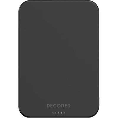 Decoded Ultra Slim Qi2 Powerbank 5000MaH Black (K-D25MSPB5BK)