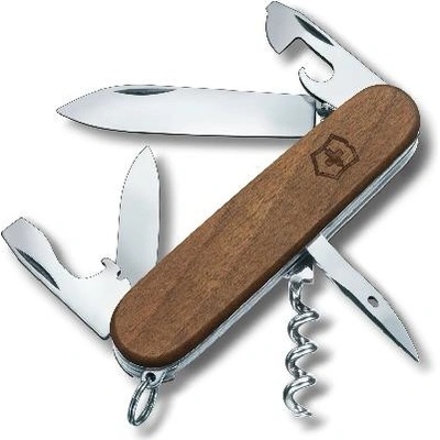 VICTORINOX - Střední kapesní nůž Spartan Wood, 10 funkcí, dřevo 1.3601.63