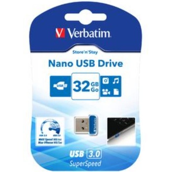 Image 1 of Verbatim Nano Store n Stay 32GB USB 3.0 98710/UV32GNS