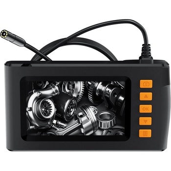 Mobilly инспекционна камера P210 с дисплей 4, 3" IPS LCD, сонда 8 мм, твърд кабел 5 м (HD-P210-5m)