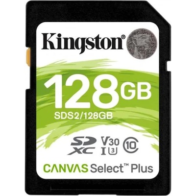 Kingston Canvas Select Plus SDXC 128GB C10/UHS-I/V30/U3 (SDS2/128GB)