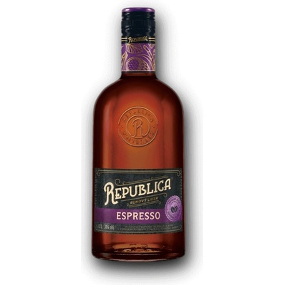 Božkov Republica Espresso 30% 0,7 l (čistá fľaša)